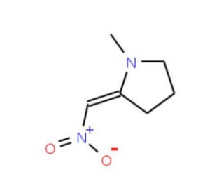 (2E)-1-Methyl-2-(nitromethylene)pyrrolidine - chemical structure image