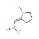 (2E)-1-Methyl-2-(nitromethylene)pyrrolidine - chemical structure image