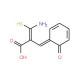 (2E)-2-(aminocarbonothioyl)-3-(2-hydroxyphenyl)acrylic acid - chemical structure image