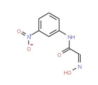 (2E)-2-(hydroxyimino)-N-(3-nitrophenyl)acetamide (CAS 17122-61-1) - chemical structure image