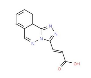 (2E)-3-[1,2,4]triazolo[3,4-a]phthalazin-3-ylacrylic acid - chemical structure image