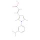 (2E)-3-[1-(3-isopropylphenyl)-2,5-dimethyl-1H-pyrrol-3-yl]acrylic acid - chemical structure image