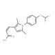 (2E)-3-{1-[4-(difluoromethoxy)phenyl]-2,5-dimethyl-1H-pyrrol-3-yl}acrylic acid - chemical structure image