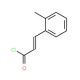 (2E)-3-(2-methylphenyl)acryloyl chloride - chemical structure image
