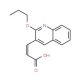 (2E)-3-(2-propoxyquinolin-3-yl)acrylic acid - chemical structure image
