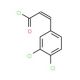 (2E)-3-(3,4-dichlorophenyl)acryloyl chloride - chemical structure image