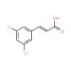 (2E)-3-(3,5-Dichlorophenyl)acrylic acid (CAS 20595-53-3) - chemical structure image