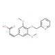 (2E)-3-[3,5-dimethoxy-4-(pyridin-2-ylmethoxy)phenyl]acrylic acid - chemical structure image