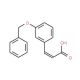 (2E)-3-[3-(benzyloxy)phenyl]acrylic acid - chemical structure image