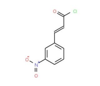 (2E)-3-(3-nitrophenyl)acryloyl chloride - chemical structure image