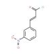 (2E)-3-(3-nitrophenyl)acryloyl chloride - chemical structure image
