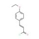 (2E)-3-(4-ethoxyphenyl)acryloyl chloride - chemical structure image