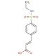 (2E)-3-{4-[(ethylamino)sulfonyl]phenyl}acrylic acid - chemical structure image