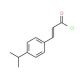 (2E)-3-(4-isopropylphenyl)acryloyl chloride - chemical structure image
