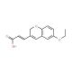 (2E)-3-(6-ethoxy-2H-chromen-3-yl)acrylic acid - chemical structure image