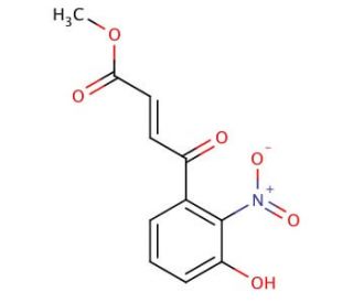 (2E)-4-(3-Hydroxy-2-nitrophenyl)-4-oxo-2-butenoic Acid Methyl Ester - chemical structure image