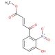 (2E)-4-(3-Hydroxy-2-nitrophenyl)-4-oxo-2-butenoic Acid Methyl Ester - chemical structure image