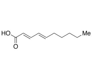 (2E,4E)-2,4-Decadienoic acid (CAS 30361-33-2) - chemical structure image