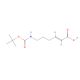 (2E)-6-[[(1,1-Dimethylethoxy)carbonyl]amino]-2-hexenoic acid (CAS 145119-17-1) - chemical structure image