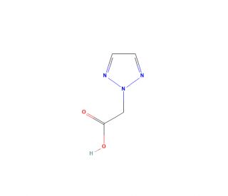 2H-1,2,3 Triazole-2-acetic acid (CAS 4320-91-6) - chemical structure image