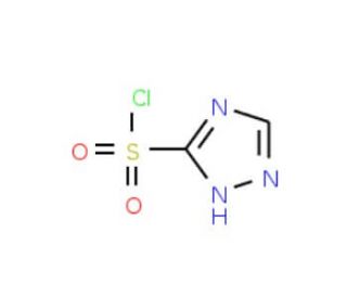 2H-[1,2,4]Triazole-3-sulfonyl chloride (CAS 6461-29-6) - chemical structure image