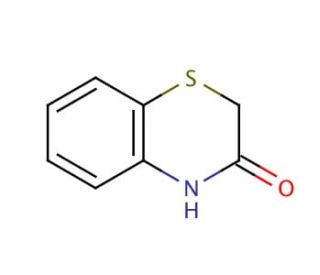 2H-1,4-Benzothiazin-3(4H)-one (CAS 5325-20-2) - chemical structure image