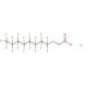 2H,2H,3H,3H-Perfluoroundecanoic acid potassium salt (CAS 83310-58-1) - chemical structure image