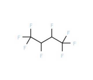 2H,3H-Octafluorobutane (CAS 75995-72-1) - chemical structure image