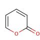 2H-Pyran-2-one 的分子结构, CAS编号: 504-31-4 2H-Pyran-2-one (CAS 504-31-4) - chemical structure image
