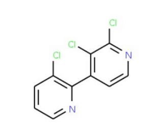 2&prime;,3,3&prime;-Trichloro-2,4-bipyridine - chemical structure image