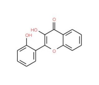2&prime;,3-Dihydroxyflavone (CAS 6068-76-4) - chemical structure image