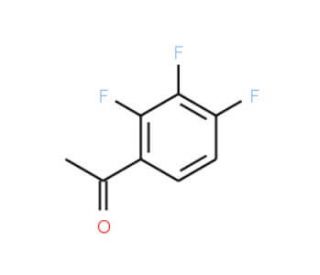 2&prime;,3&prime;,4&prime;-Trifluoroacetophenone (CAS 243448-15-9) - chemical structure image