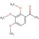2′,3′,4′-Trimethoxyacetophenone (CAS 13909-73-4) - chemical structure image