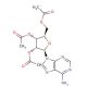2′,3′,5′-Tri-O-acetyladenosine (CAS 7387-57-7) - chemical structure image