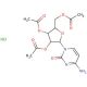 2′,3′,5′-Tri-O-acetylcytidine hydrochloride (CAS 63639-21-4) - chemical structure image