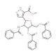2′,3′,5′-Tri-O-benzoyl-2′-C-methylcytidine (CAS 640725-69-5) - chemical structure image