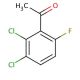 2′,3′-Dichloro-6′-fluoroacetophenone (CAS 870704-16-8) - chemical structure image