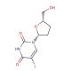2′,3′-Dideoxy-5-iodouridine (CAS 105784-83-6) - chemical structure image
