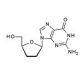 2',3'-Dideoxyguanosine 的分子结构, CAS编号: 85326-06-3 2′,3′-Dideoxyguanosine (CAS 85326-06-3) - chemical structure image