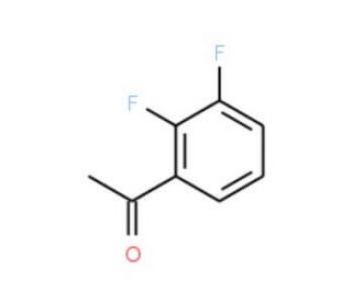 2&prime;,3&prime;-Difluoroacetophenone (CAS 18355-80-1) - chemical structure image