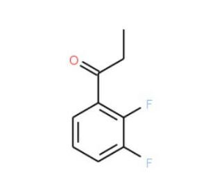 2&prime;,3&prime;-Difluoropropiophenone (CAS 101712-19-0) - chemical structure image