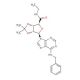 2′,3′-Isopropylidene-N6-benzyl-5′-ethylcarboxamidoadenosine - chemical structure image