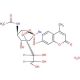 2′-(4-Methylumbelliferyl)-α-D-N-acetylneuraminic acid sodium salt (CAS 76204-02-9) - chemical structure image