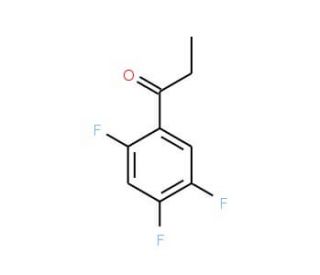 2&prime;,4&prime;,5&prime;-Trifluoropropiophenone (CAS 220228-07-9) - chemical structure image