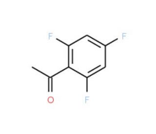 2&prime;,4&prime;,6&prime;-Trifluoroacetophenone (CAS 51788-77-3) - chemical structure image