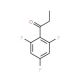 2′,4′,6′-Trifluoropropiophenone (CAS 220141-69-5) - chemical structure image