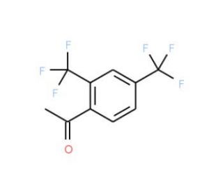 2&prime;,4&prime;-Bis(trifluoromethyl)acetophenone (CAS 237069-82-8) - chemical structure image