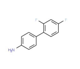 2&prime;,4&prime;-Difluoro-biphenyl-4-ylamine - chemical structure image
