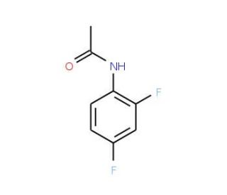 2&prime;,4&prime;-Difluoroacetanilide (CAS 399-36-0) - chemical structure image