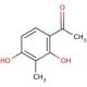 2′,4′-Dihydroxy-3′-methylacetophenone (CAS 10139-84-1) - chemical structure image